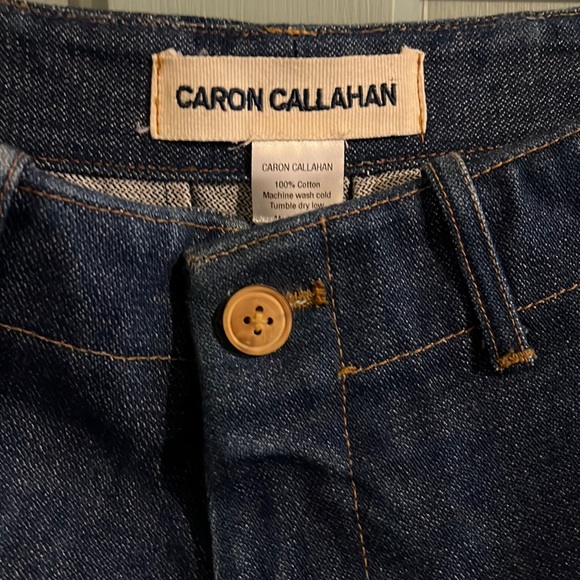 Caron Callahan high waist denim pants - Picture 1 of 7